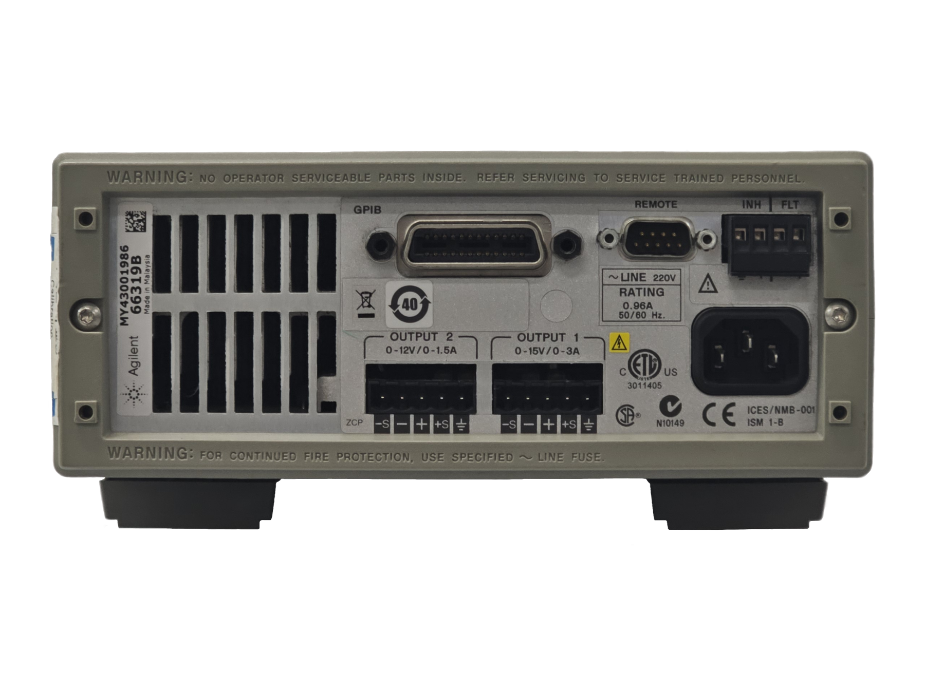 Agilent/Power Supply/66319B