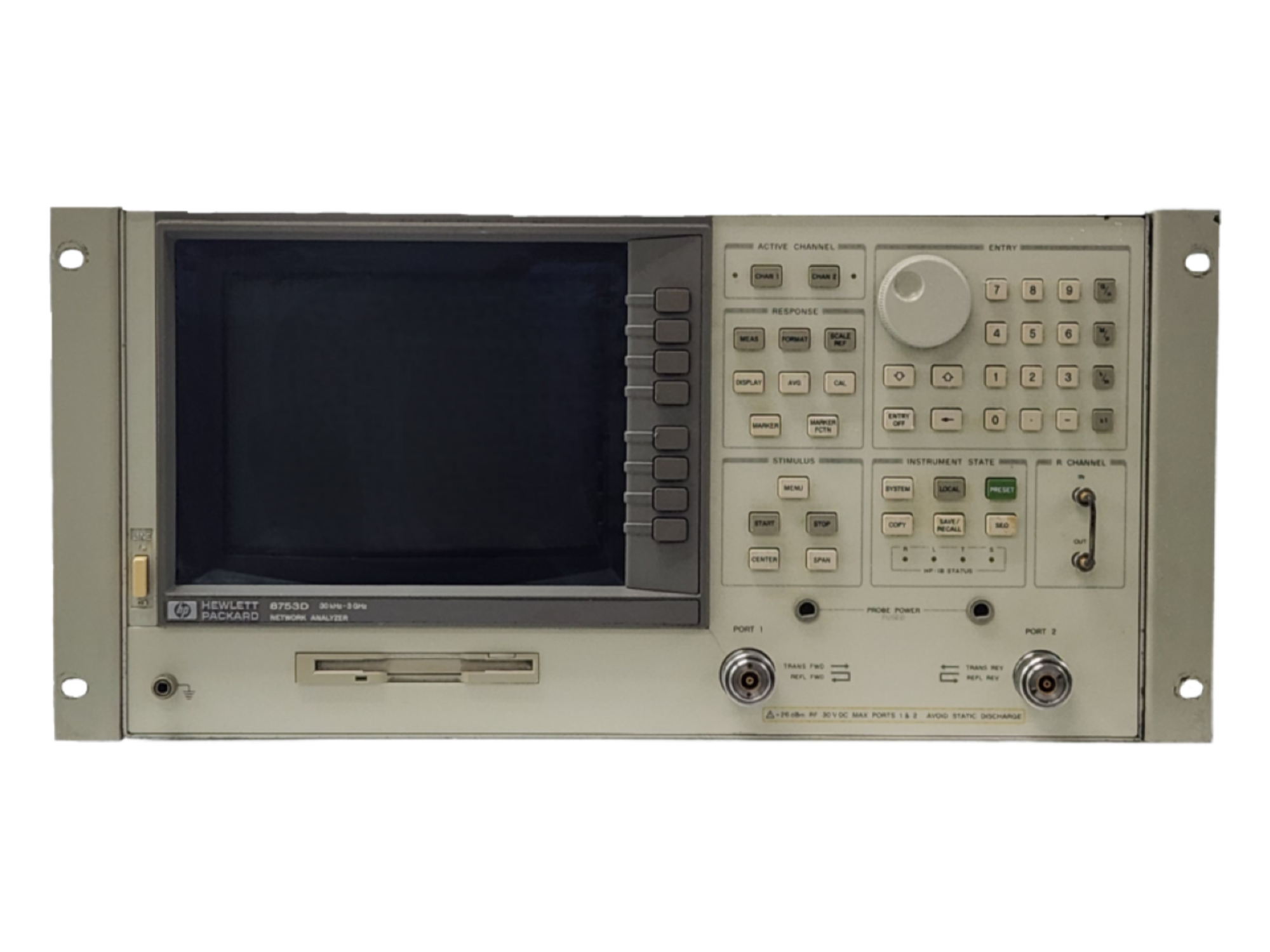 HP/Network Analyzer/8753D