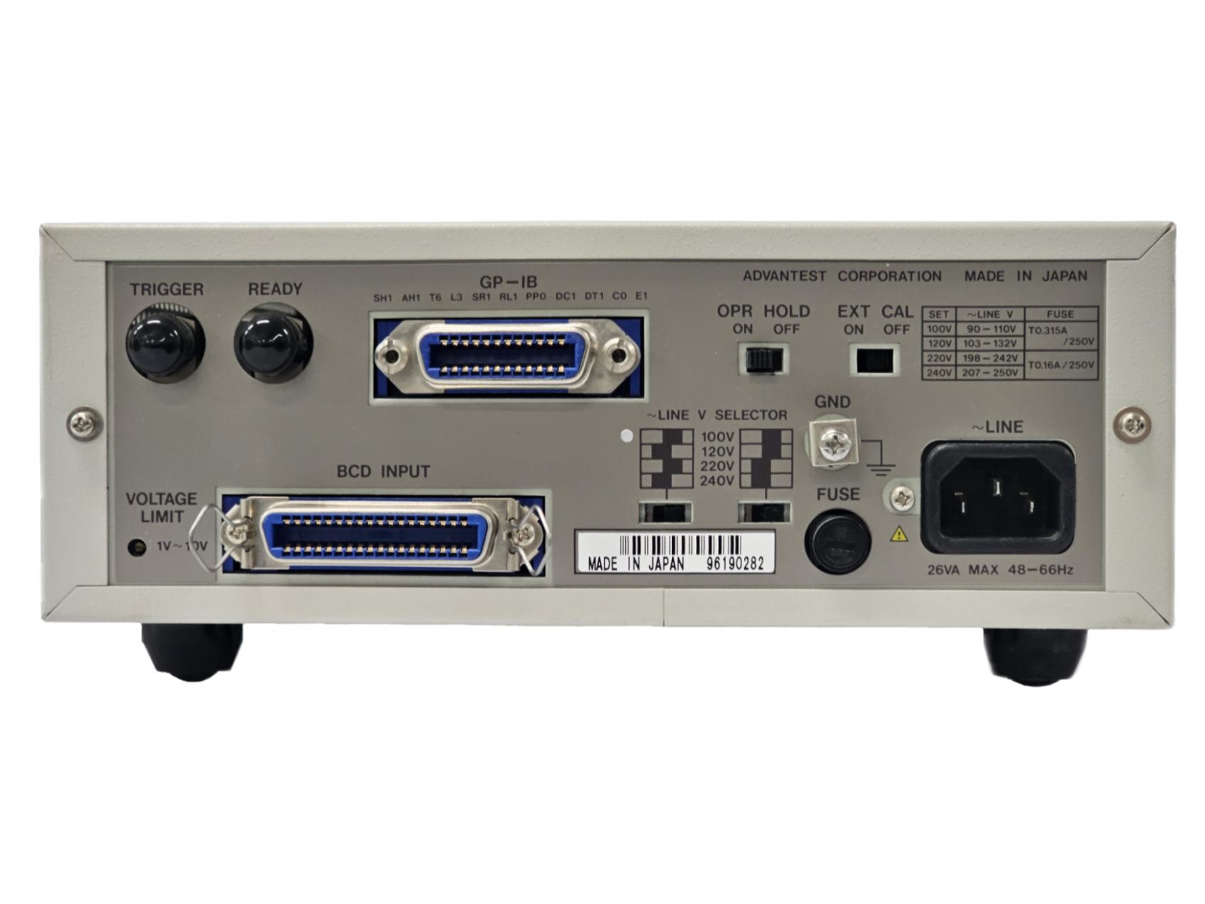 Advantest/DC Voltage/Current Generator/R6142