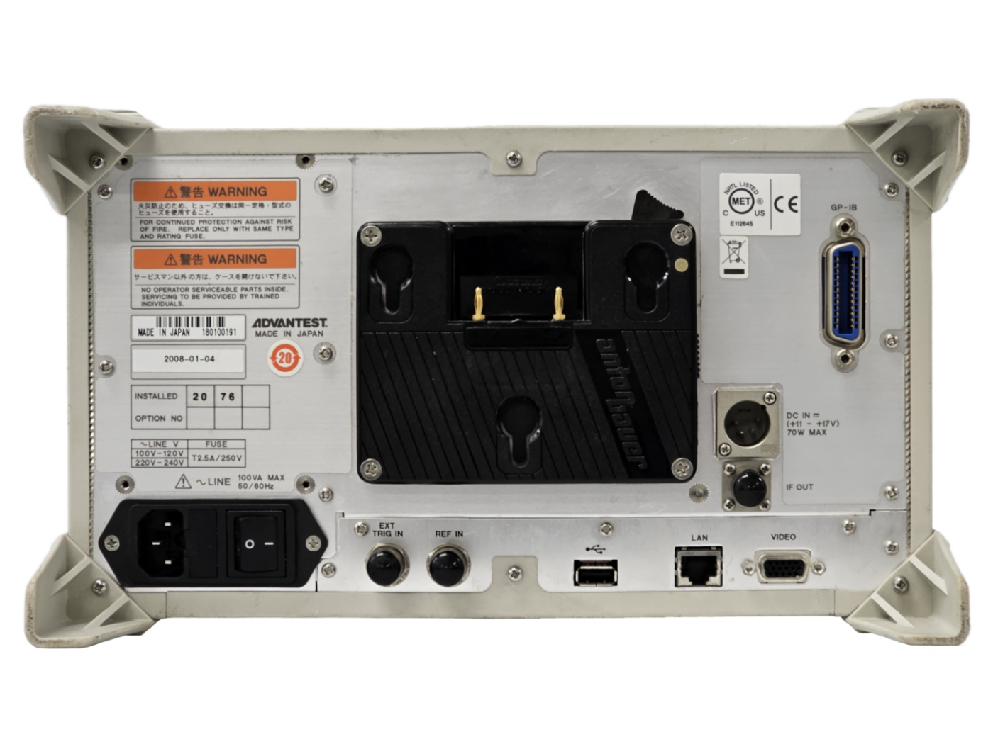 Advantest/Spectrum Analyzer/U3751/20/76