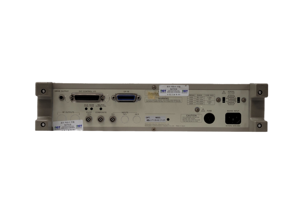 Panasonic VP-8122A Signal Generator - 중고 | DOULTECH